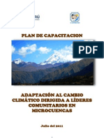 Plan de Capacitacion Lideres