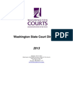 Washington State Court Directory 2013