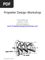 Propeller Design Workshop Part I