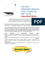 PSN Card Playstation Network Card Carto PSN 100 2x 50