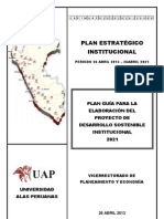 1_Plan Estratégico 2013 - 2021 - DOCUMENTO DE TRABAJO