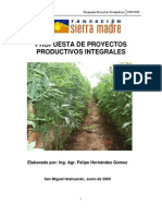 Propuesta de Proyectos Productivos Integrales