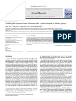 Visible Light Emission From Selenium Color Centers Formed in Silicate Glasses 2012 Optical Materials