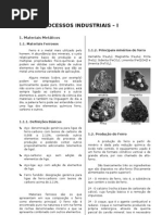 Módulo Processos Ind. I - 1ª aula
