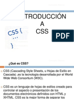 Introduccion CSS