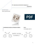 Obtención de bencilo mediante oxidación de benzoína