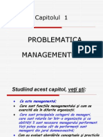 F01 Problematica managementului