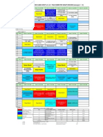 Jadwal Blok v, 2009