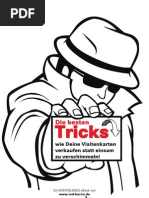 Download Visitenkarten Marketing Tricks by Tobias Kolesnyk SN141960670 doc pdf