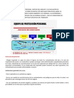 Equipo de Protección Personal Despues Del Análisis y La Evaluación de Riesgos de Una Labor