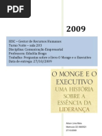 Trabalho Perguntas Sobre o Livro O Monge e o Executivo
