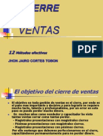 Cierre de Ventas