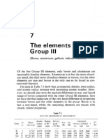 Group III Elements: Properties of Boron, Aluminium, Gallium, Indium, and Thallium