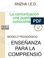 Presentación Modelo Pedagógico y Proyectos