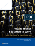 World Bank - Higher Education Report 2012