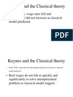 CH 5-4 Keynes and Classical Theory