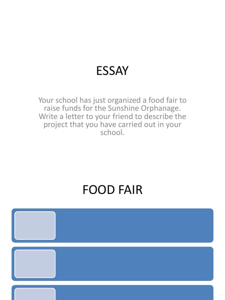 Report essay food fair 06 picture