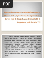 Download Evaluasi Penggunaan Antibiotika Berdasarkan Metode DDD Defined by Muniel Niel SN142002180 doc pdf