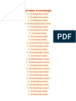 108 Names of Lord Murugan