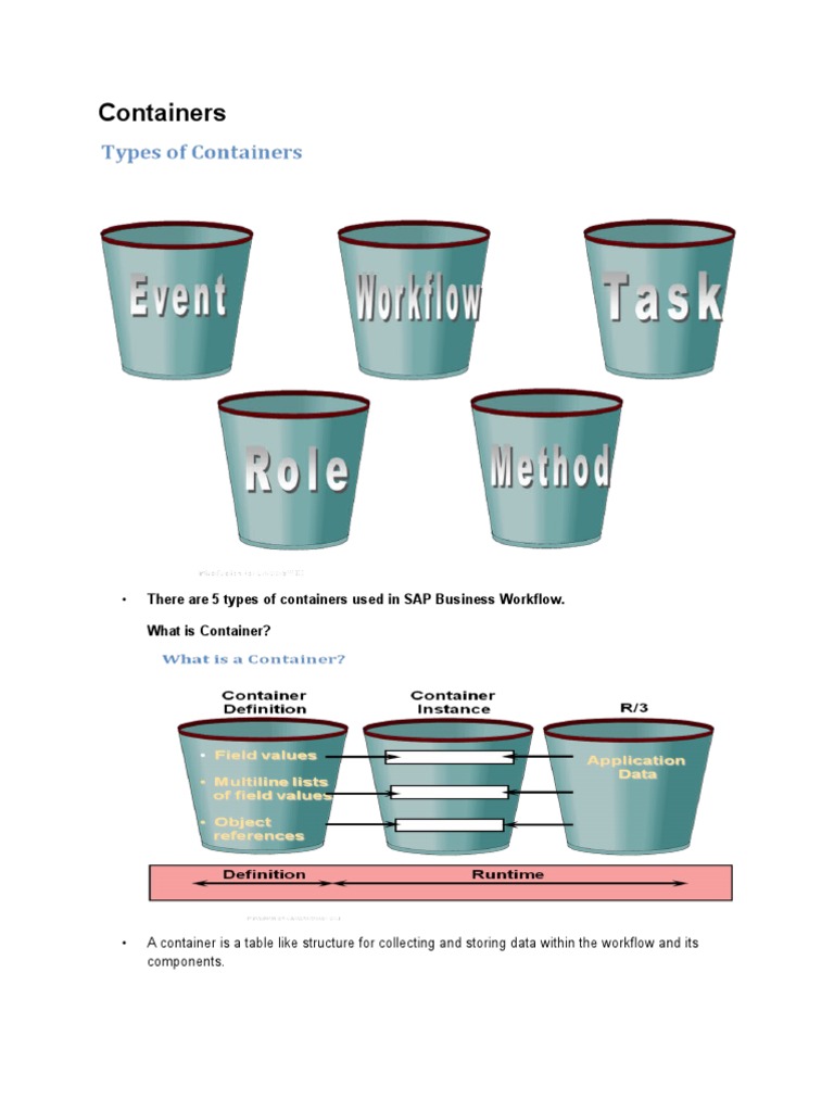 Containers PDF Data Type Object Science)