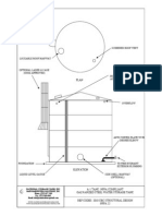 NFPA COMPLIANT GALVANIZED STEEL WATER STORAGE TANK