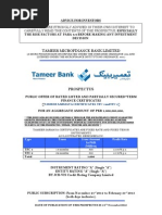 TMFB TSC 2012 Prospectus PDF