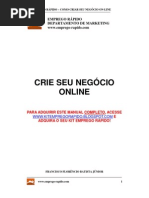 KIT EMPREGO RÁPIDO - CRIE SEU NEGÓCIO ONLINE - As Vantagens De Produzir Seu Próprio Infoproduto