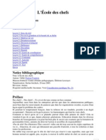 L'École Des Chefs PDF