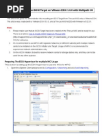 How To Use iSCSI Targets On VMware ESXi 5 With MPIO