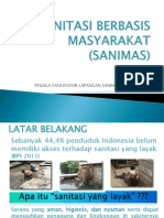 Presentasi Sosialisasi Sanimas Oleh TFL Kota Kupang