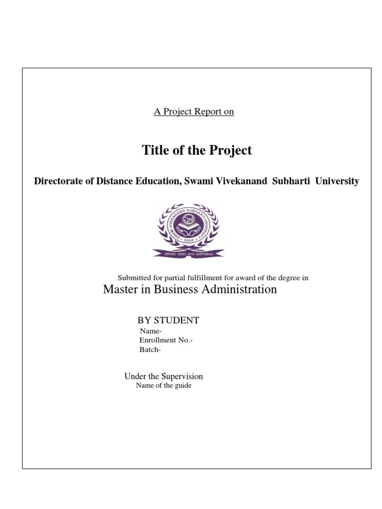 bachelor of business administration thesis topics
