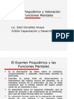 ADIC CS 3 - El Examen Psiquiátrico y Valoración de las Funciones Mentales