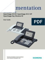 User Manual OpenStage 40 SIP