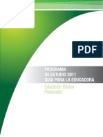 Programa Preesc. 2011 - 13 Sept Modificado.