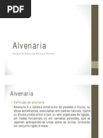 Aula 02 - Alvenaria  - Sérgio.