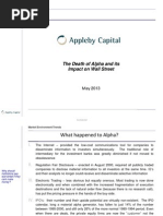 Download Appleby Capital_Death of Alpha Presentation - May 2013 by tabbforum SN142049445 doc pdf