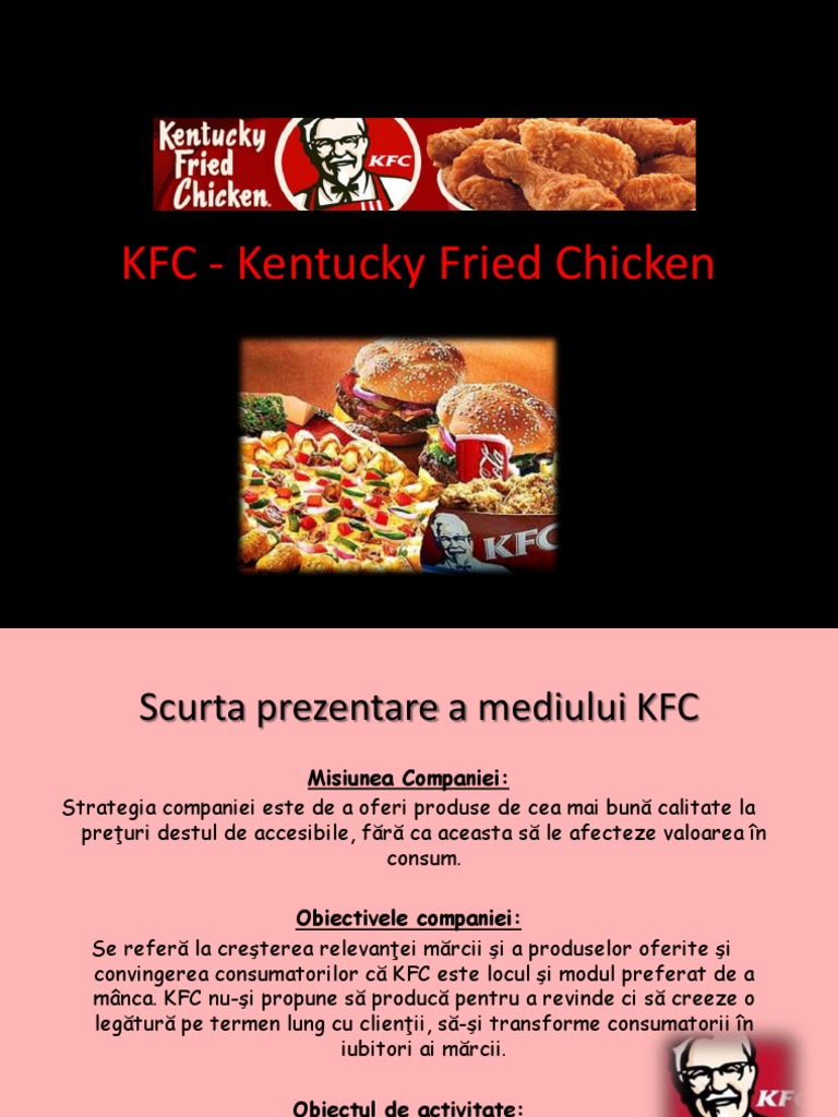 KFC - Kentucky Fried Chicken | PDF