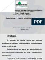 Seminário construção ilha interdisciplinar biogás