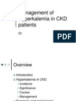 1 Management of Hyperkalemia in CKD Patients