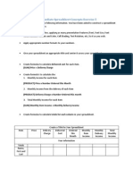 Intermediate Spreadsheet Concepts Exercise 5