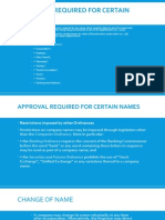 Approval Required For Certain Names
