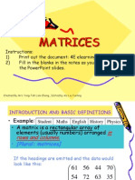 4E Elearning Matrices