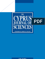 Cyprus Journal of Sciences 10