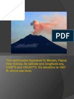Manam Volcanoe