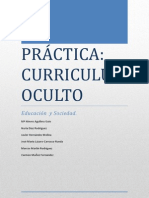 Práctica Curriculum Oculto