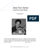 Guitar Book Cuban Tres Chord and Scale Book