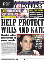 Daily Express Wednesday April 27 2011