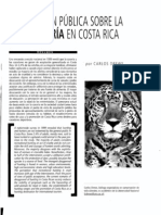Opinión Sobre Cacería en Costa Rica - Drews 2002