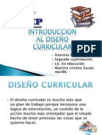 diseño curricular