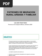 Análisis de migración familiar por edad (2000)